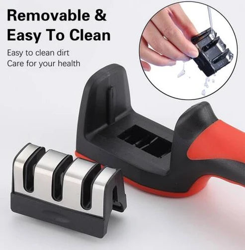 Homedex 3-Stage Premium Knife Sharpener & Blade Restorer