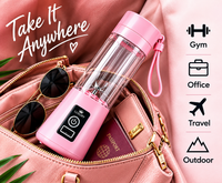 Portable Electric Juicer & Smoothie Blender (Rechargeable)
