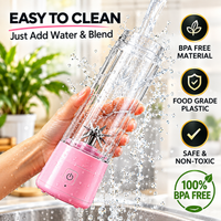 Portable Electric Juicer & Smoothie Blender (Rechargeable)