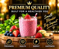 Portable Electric Juicer & Smoothie Blender (Rechargeable)
