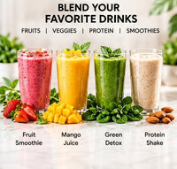 Portable Electric Juicer & Smoothie Blender (Rechargeable)