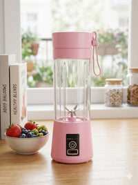 Portable Electric Juicer & Smoothie Blender (Rechargeable)