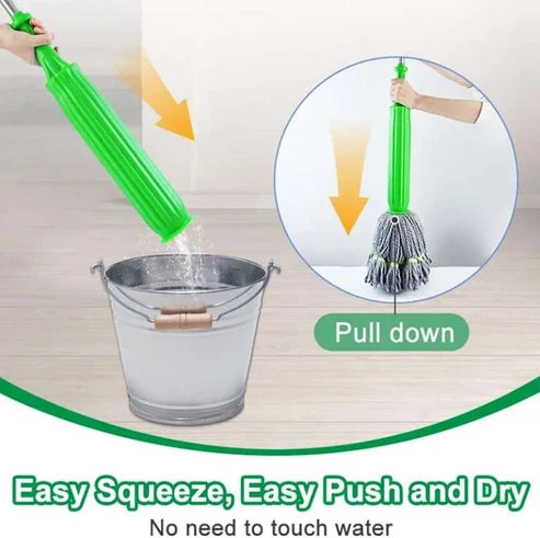 Self-Wringing Twist Mop & Floor Stain Killer