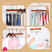 Multifunctional Wooden Hanger